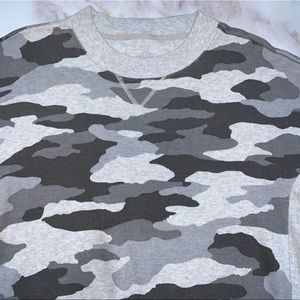 Aerie camo crewneck sweatshirt
